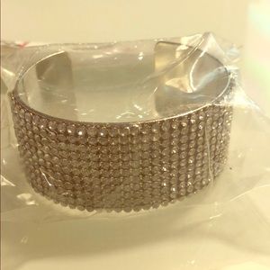 Rhinestone cuff